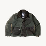 REWORK® KEEPER WAX JACKET - N° 031 Coats & Jackets MEDIUM / GREEN - BRUT Clothing US