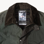 REWORK® KEEPER WAX JACKET - N° 031 Coats & Jackets MEDIUM / GREEN - BRUT Clothing US