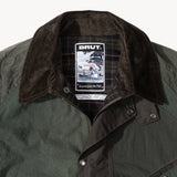 REWORK® KEEPER WAX JACKET - N° 031 Coats & Jackets MEDIUM / GREEN - BRUT Clothing US