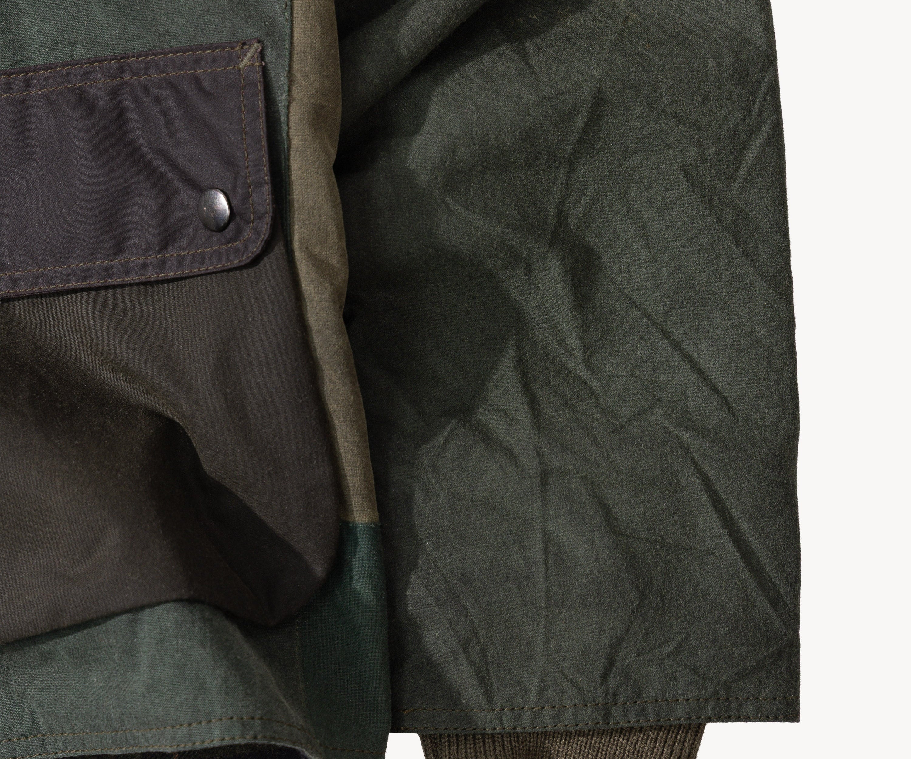 REWORK® KEEPER WAX JACKET - N° 031 Coats & Jackets MEDIUM / GREEN - BRUT Clothing US