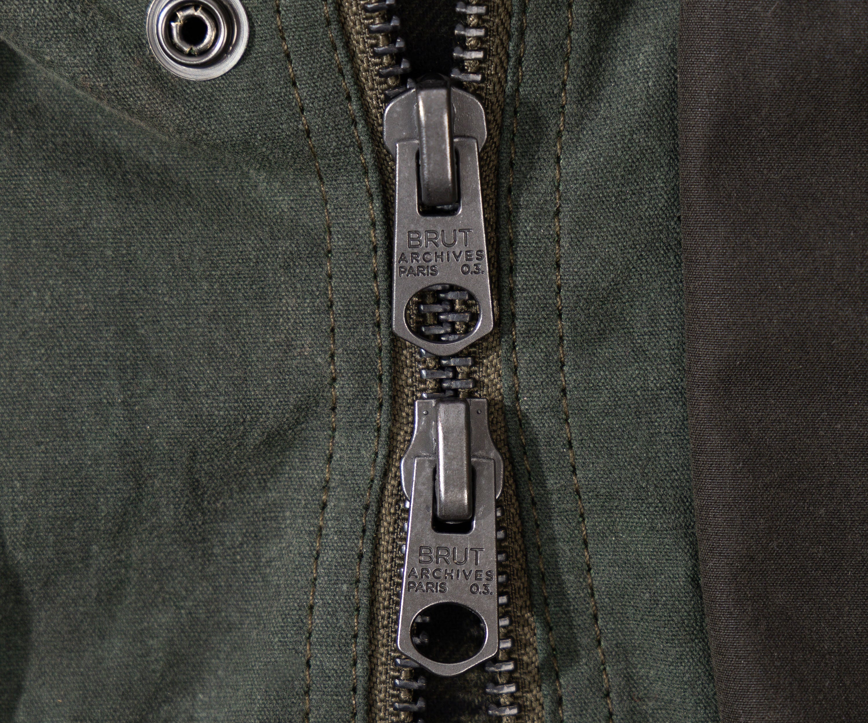 REWORK® KEEPER WAX JACKET - N° 031 Coats & Jackets MEDIUM / GREEN - BRUT Clothing US