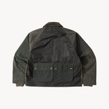 REWORK® KEEPER WAX JACKET - N° 031 Coats & Jackets MEDIUM / GREEN - BRUT Clothing US