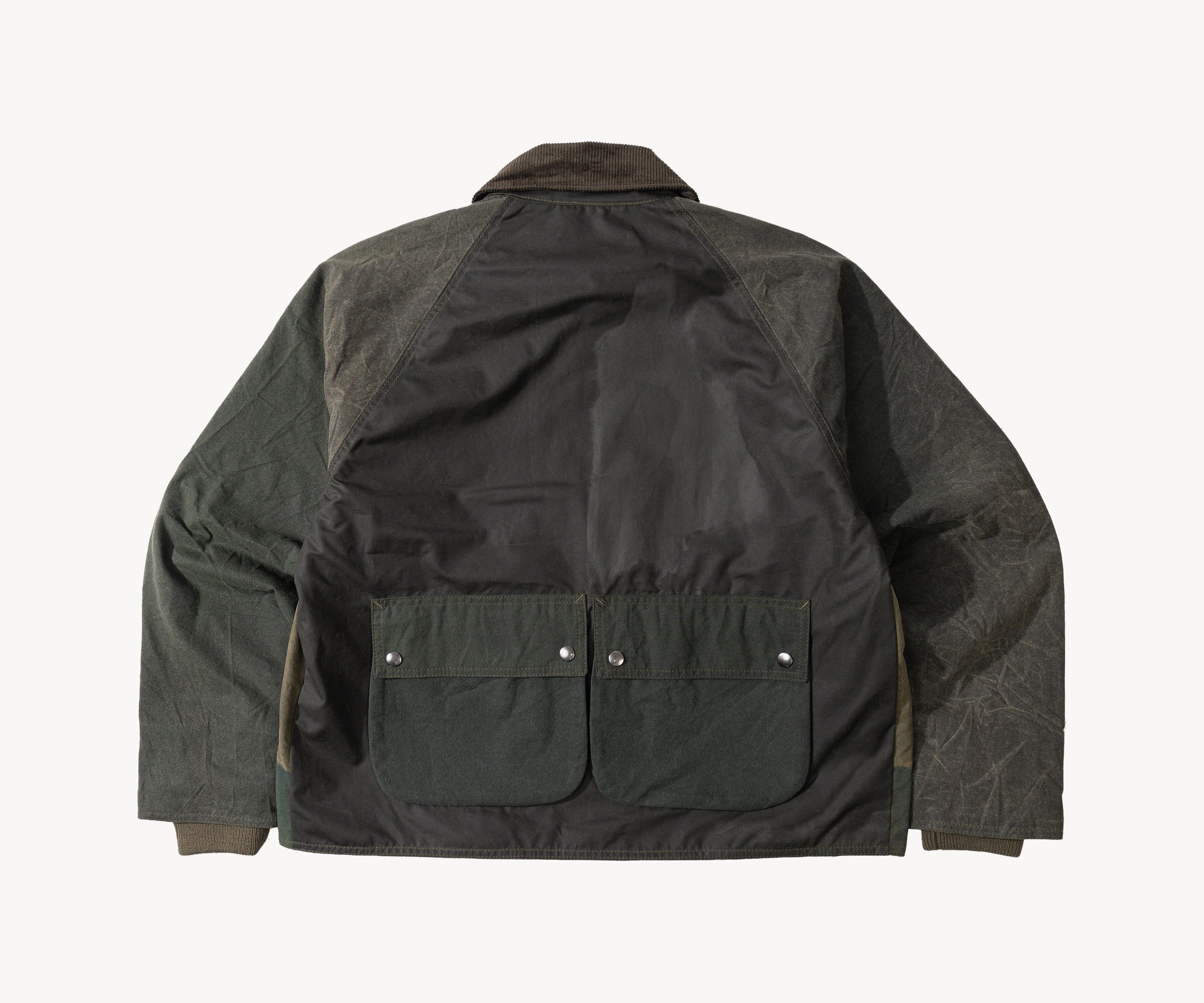 REWORK® KEEPER WAX JACKET - N° 031 Coats & Jackets MEDIUM / GREEN - BRUT Clothing US