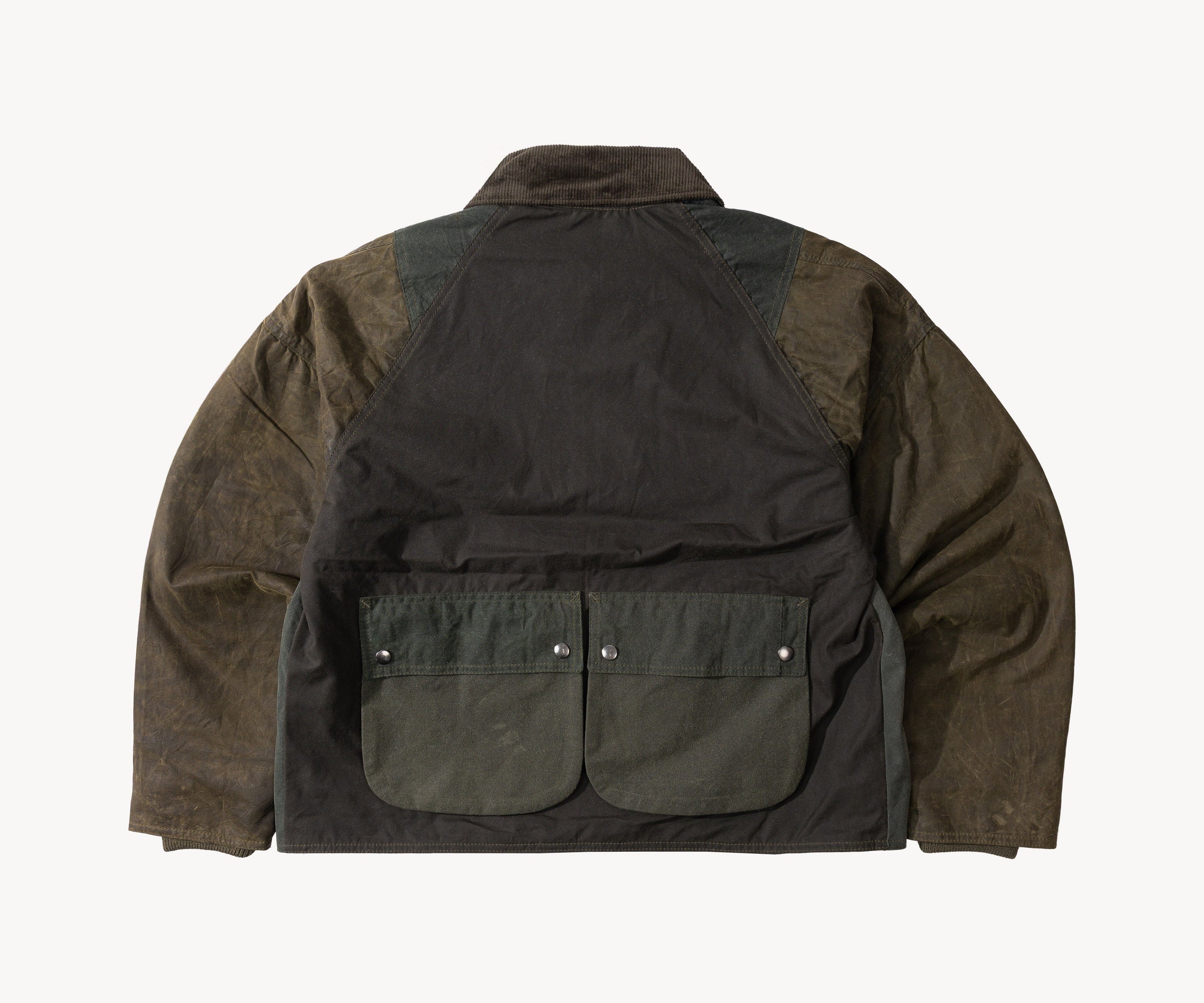 REWORK® KEEPER WAX JACKET - N° 032 Coats & Jackets MEDIUM / GREEN - BRUT Clothing US