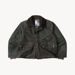 REWORK® KEEPER WAX JACKET - N° 033 Coats & Jackets MEDIUM / GREEN - BRUT Clothing US