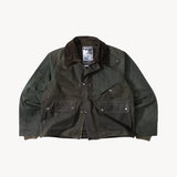 REWORK® KEEPER WAX JACKET - N° 033 Coats & Jackets MEDIUM / GREEN - BRUT Clothing US