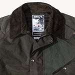 REWORK® KEEPER WAX JACKET - N° 033 Coats & Jackets MEDIUM / GREEN - BRUT Clothing US
