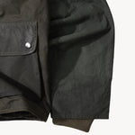 REWORK® KEEPER WAX JACKET - N° 033 Coats & Jackets MEDIUM / GREEN - BRUT Clothing US