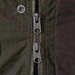 REWORK® KEEPER WAX JACKET - N° 033 Coats & Jackets MEDIUM / GREEN - BRUT Clothing US