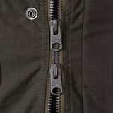 REWORK® KEEPER WAX JACKET - N° 033 Coats & Jackets MEDIUM / GREEN - BRUT Clothing US