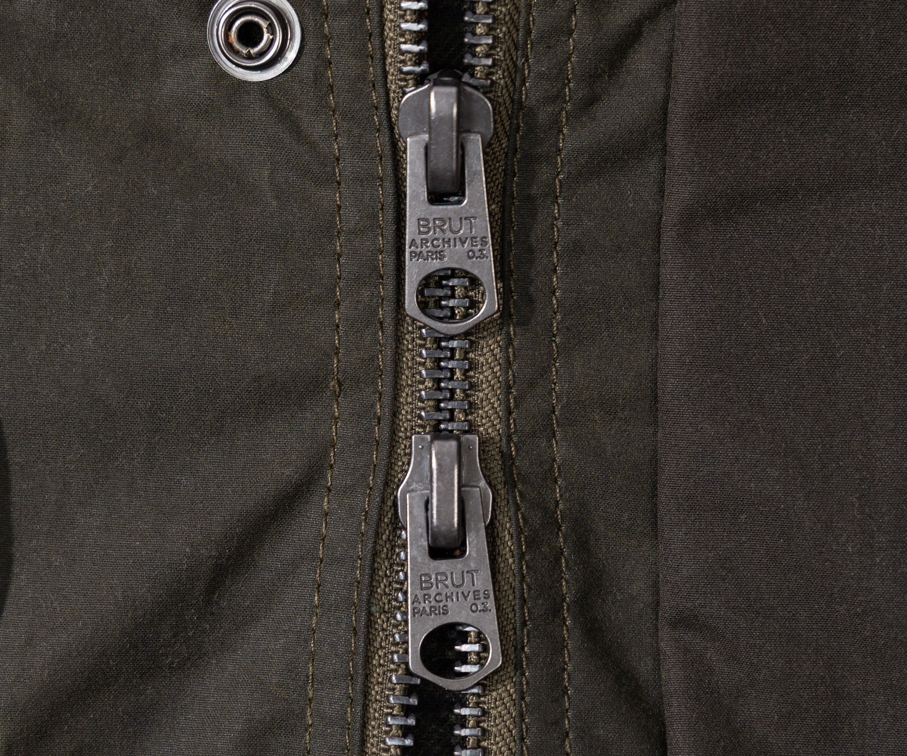 REWORK® KEEPER WAX JACKET - N° 033 Coats & Jackets MEDIUM / GREEN - BRUT Clothing US