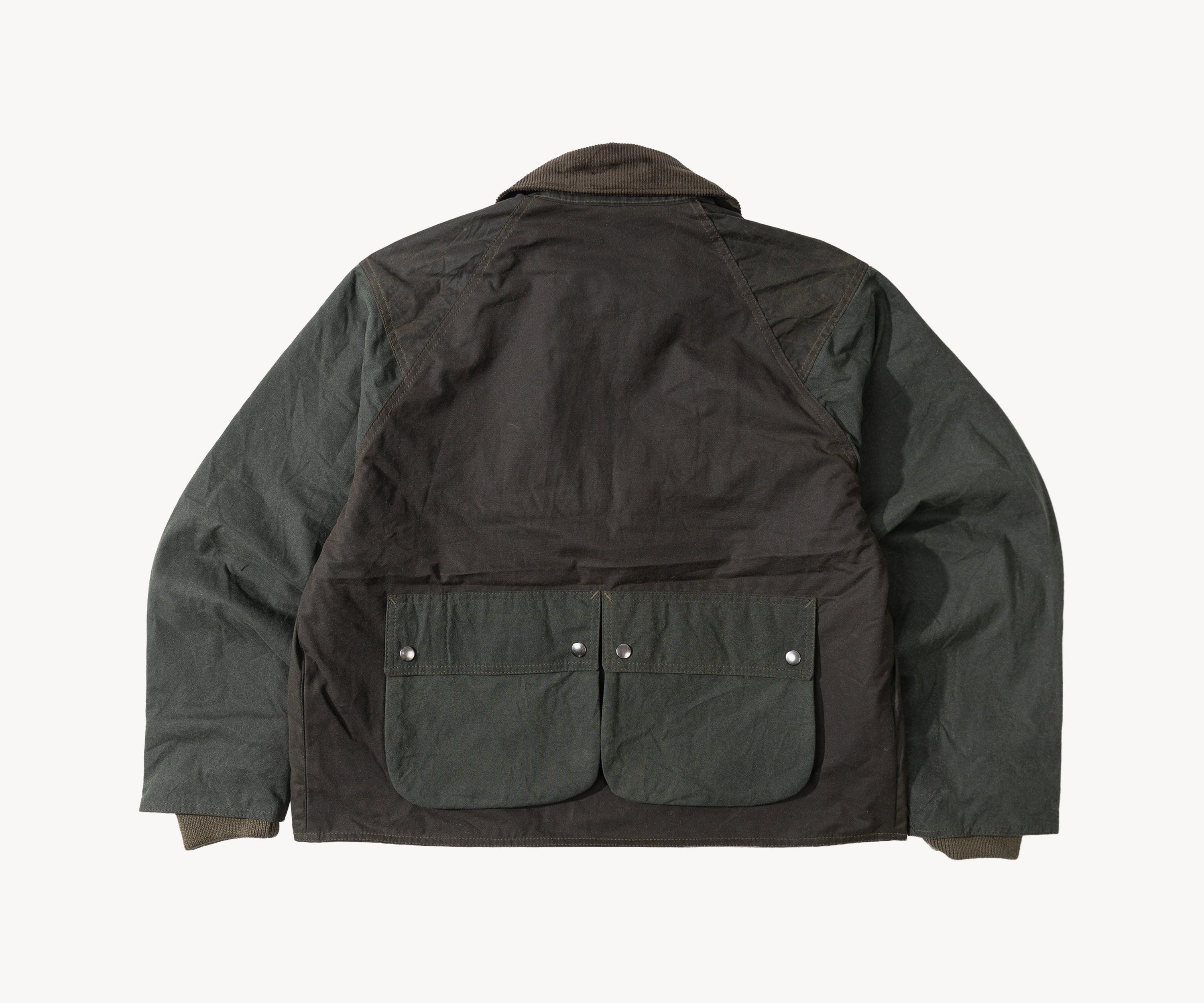REWORK® KEEPER WAX JACKET - N° 033 Coats & Jackets MEDIUM / GREEN - BRUT Clothing US
