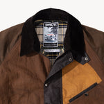 REWORK® KEEPER WAX JACKET - N° 003 Coats & Jackets SMALL / BROWN - BRUT Clothing US