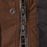 REWORK® KEEPER WAX JACKET - N° 003 Coats & Jackets SMALL / BROWN - BRUT Clothing US