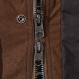 REWORK® KEEPER WAX JACKET - N° 003 Coats & Jackets SMALL / BROWN - BRUT Clothing US