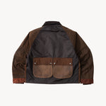 REWORK® KEEPER WAX JACKET - N° 003 Coats & Jackets SMALL / BROWN - BRUT Clothing US