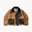 REWORK® KEEPER WAX JACKET - N° 004 Coats & Jackets SMALL / BROWN - BRUT Clothing US