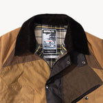 REWORK® KEEPER WAX JACKET - N° 004 Coats & Jackets SMALL / BROWN - BRUT Clothing US