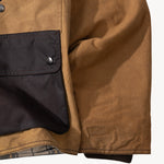 REWORK® KEEPER WAX JACKET - N° 004 Coats & Jackets SMALL / BROWN - BRUT Clothing US