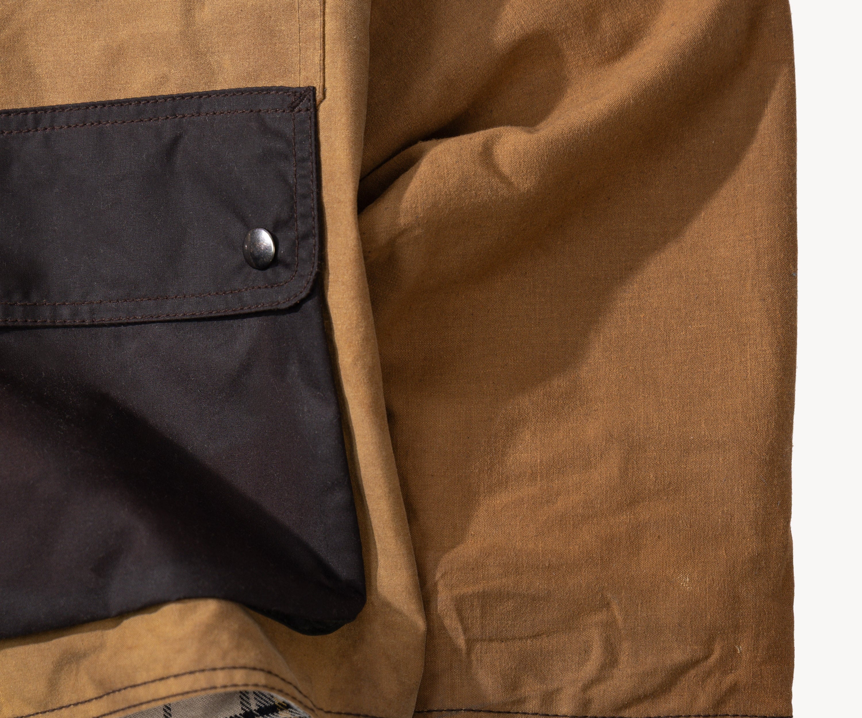 REWORK® KEEPER WAX JACKET - N° 004 Coats & Jackets SMALL / BROWN - BRUT Clothing US