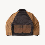 REWORK® KEEPER WAX JACKET - N° 004 Coats & Jackets SMALL / BROWN - BRUT Clothing US