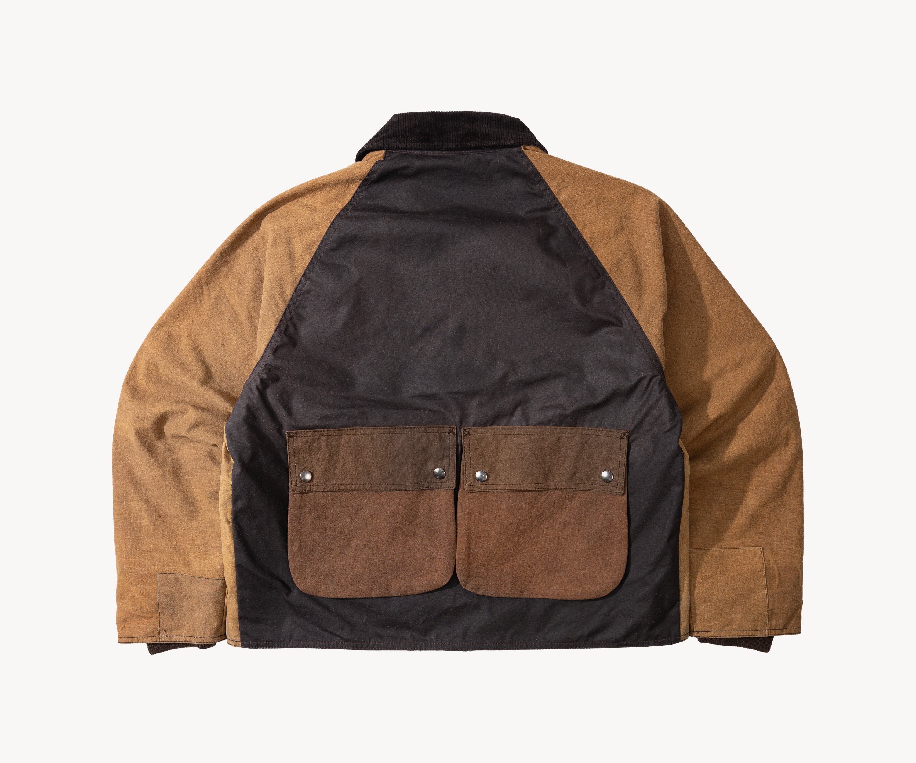 REWORK® KEEPER WAX JACKET - N° 004 Coats & Jackets SMALL / BROWN - BRUT Clothing US