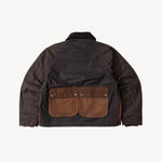 REWORK® KEEPER WAX JACKET - N° 005 Coats & Jackets SMALL / BROWN - BRUT Clothing US