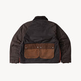 REWORK® KEEPER WAX JACKET - N° 005 Coats & Jackets SMALL / BROWN - BRUT Clothing US