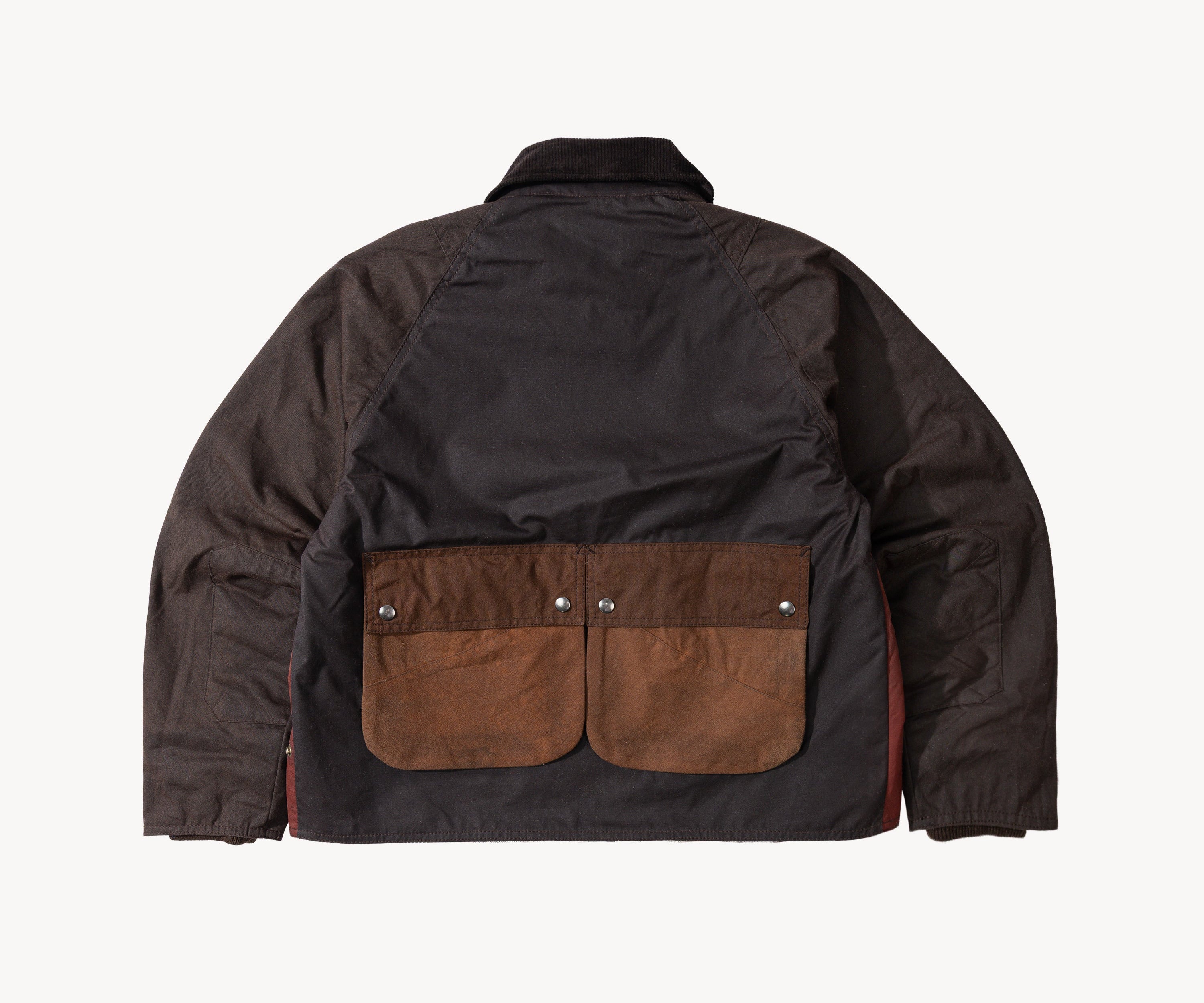 REWORK® KEEPER WAX JACKET - N° 005 Coats & Jackets SMALL / BROWN - BRUT Clothing US
