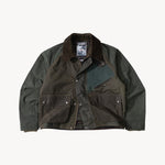 REWORK® KEEPER WAX JACKET - N° 008 Coats & Jackets SMALL / GREEN - BRUT Clothing US