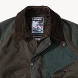 REWORK® KEEPER WAX JACKET - N° 008 Coats & Jackets SMALL / GREEN - BRUT Clothing US