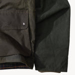REWORK® KEEPER WAX JACKET - N° 008 Coats & Jackets SMALL / GREEN - BRUT Clothing US
