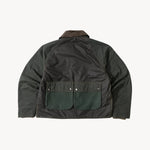 REWORK® KEEPER WAX JACKET - N° 008 Coats & Jackets SMALL / GREEN - BRUT Clothing US