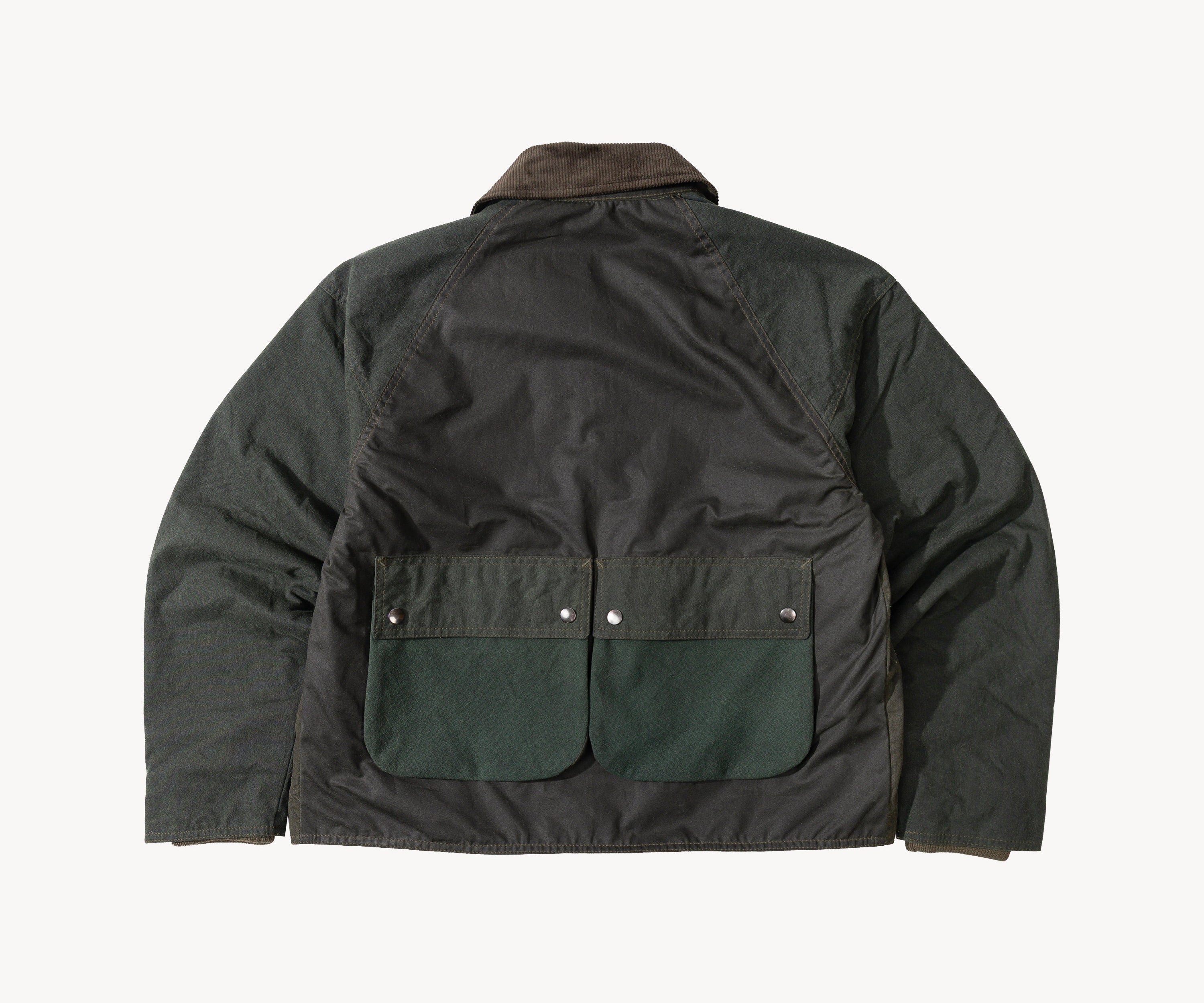 REWORK® KEEPER WAX JACKET - N° 008 Coats & Jackets SMALL / GREEN - BRUT Clothing US