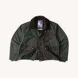 REWORK® KEEPER WAX JACKET - N° 009 Coats & Jackets SMALL / GREEN - BRUT Clothing US