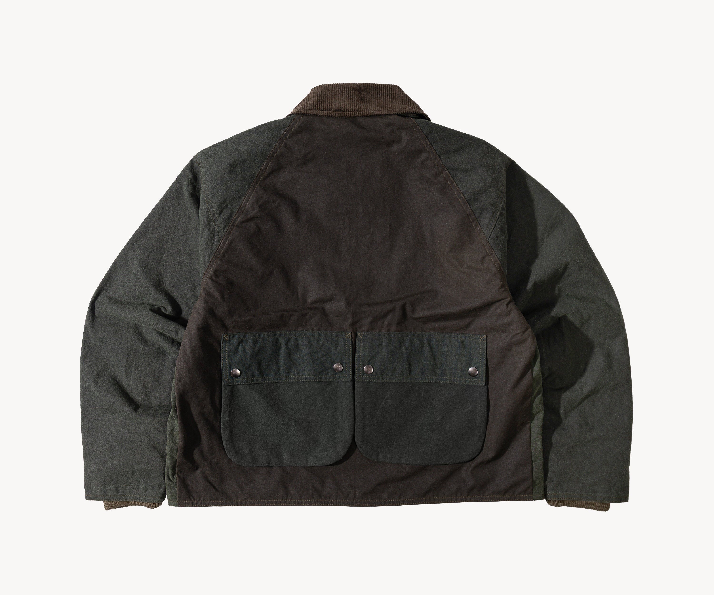 REWORK® KEEPER WAX JACKET - N° 009 Coats & Jackets SMALL / GREEN - BRUT Clothing US