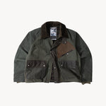 REWORK® KEEPER WAX JACKET - N° 010 Coats & Jackets SMALL / GREEN - BRUT Clothing US
