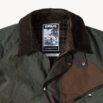 REWORK® KEEPER WAX JACKET - N° 010 Coats & Jackets SMALL / GREEN - BRUT Clothing US