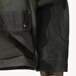 REWORK® KEEPER WAX JACKET - N° 010 Coats & Jackets SMALL / GREEN - BRUT Clothing US