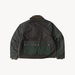 REWORK® KEEPER WAX JACKET - N° 010 Coats & Jackets SMALL / GREEN - BRUT Clothing US