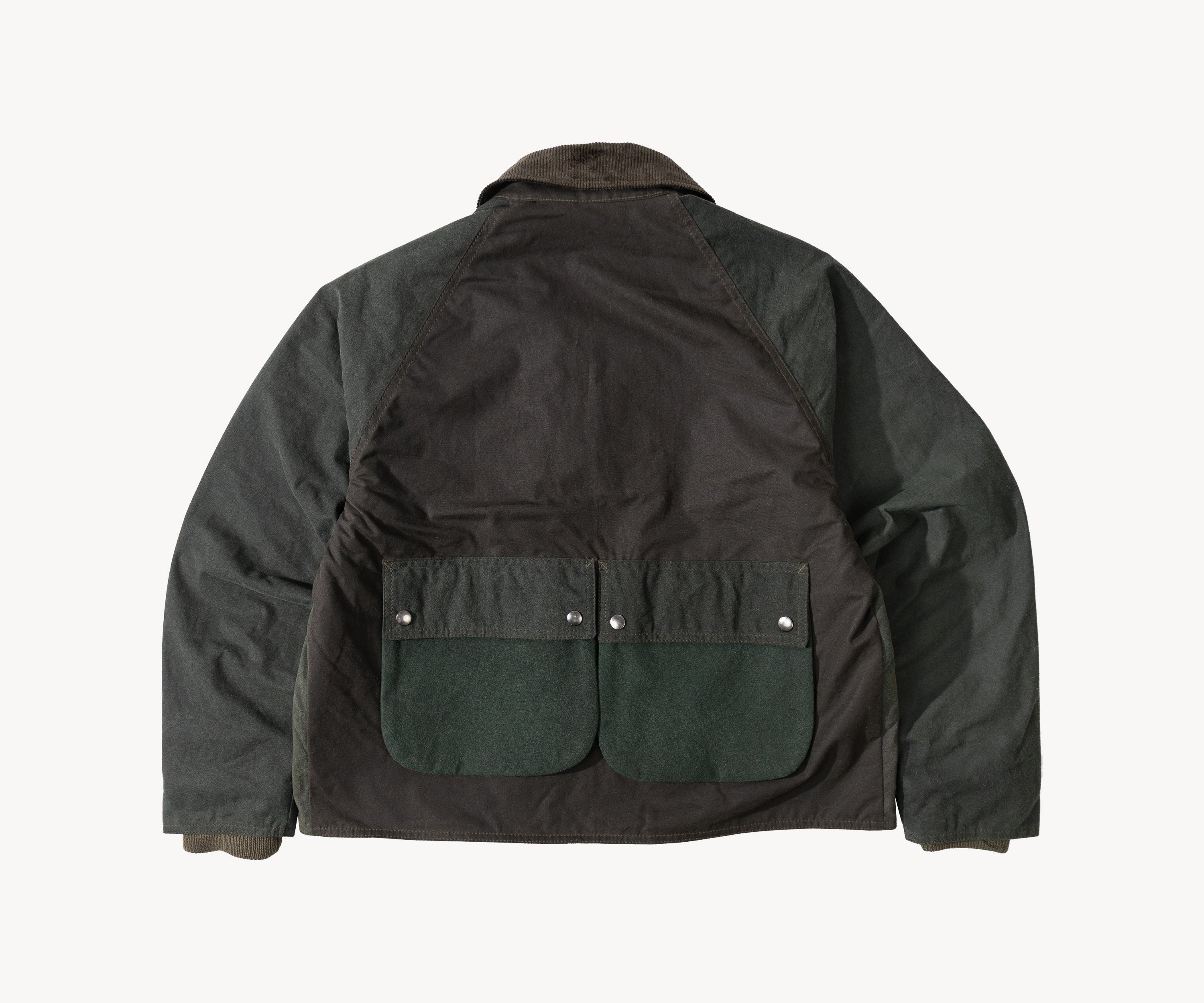 REWORK® KEEPER WAX JACKET - N° 010 Coats & Jackets SMALL / GREEN - BRUT Clothing US