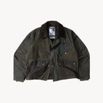 REWORK® KEEPER WAX JACKET - N° 011 Coats & Jackets SMALL / GREEN - BRUT Clothing US