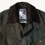 REWORK® KEEPER WAX JACKET - N° 011 Coats & Jackets SMALL / GREEN - BRUT Clothing US
