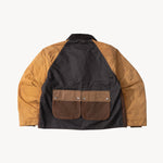 REWORK® KEEPER WAX JACKET - N° 056 Coats & Jackets X-LARGE / BROWN - BRUT Clothing US