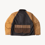 REWORK® KEEPER WAX JACKET - N° 056 Coats & Jackets X-LARGE / BROWN - BRUT Clothing US