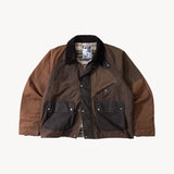 REWORK® KEEPER WAX JACKET - N° 057 Coats & Jackets X-LARGE / BROWN - BRUT Clothing US