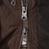 REWORK® KEEPER WAX JACKET - N° 057 Coats & Jackets X-LARGE / BROWN - BRUT Clothing US