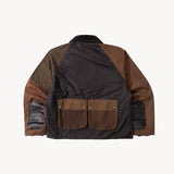REWORK® KEEPER WAX JACKET - N° 057 Coats & Jackets X-LARGE / BROWN - BRUT Clothing US