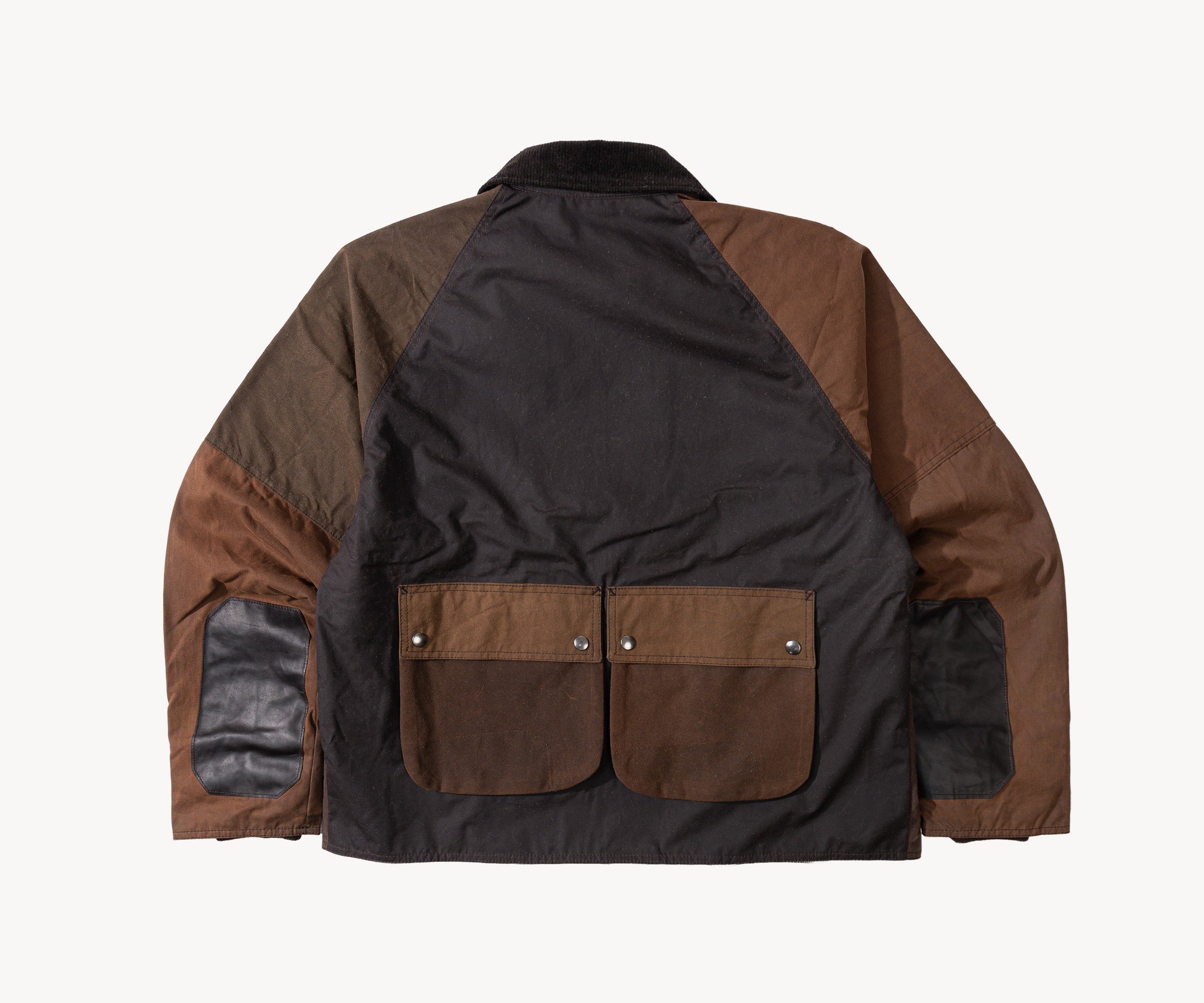 REWORK® KEEPER WAX JACKET - N° 057 Coats & Jackets X-LARGE / BROWN - BRUT Clothing US