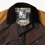 REWORK® KEEPER WAX JACKET - N° 058 Coats & Jackets X-LARGE / BROWN - BRUT Clothing US